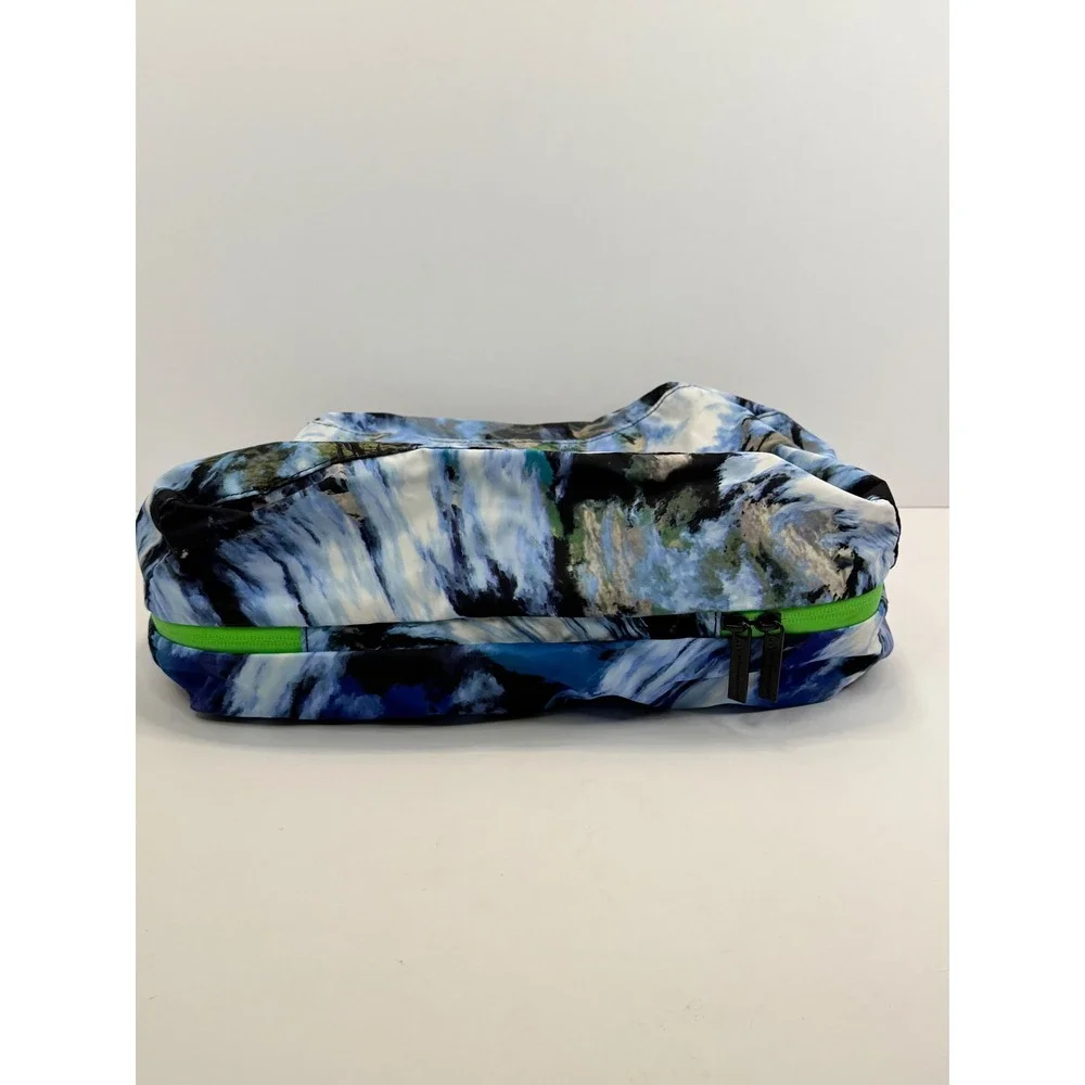 Adidas by Stella McCartney Blue Marble Print Travel Organizer Mesh Packing‎ Cube